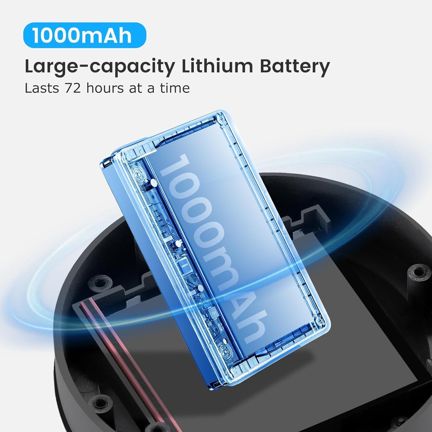 CO2 Monitor: Portable Mini Indoor CO2 Monitor, Full Color LCD, NDIR Sensor with Indicator Light, Alarm, Auto Calibration