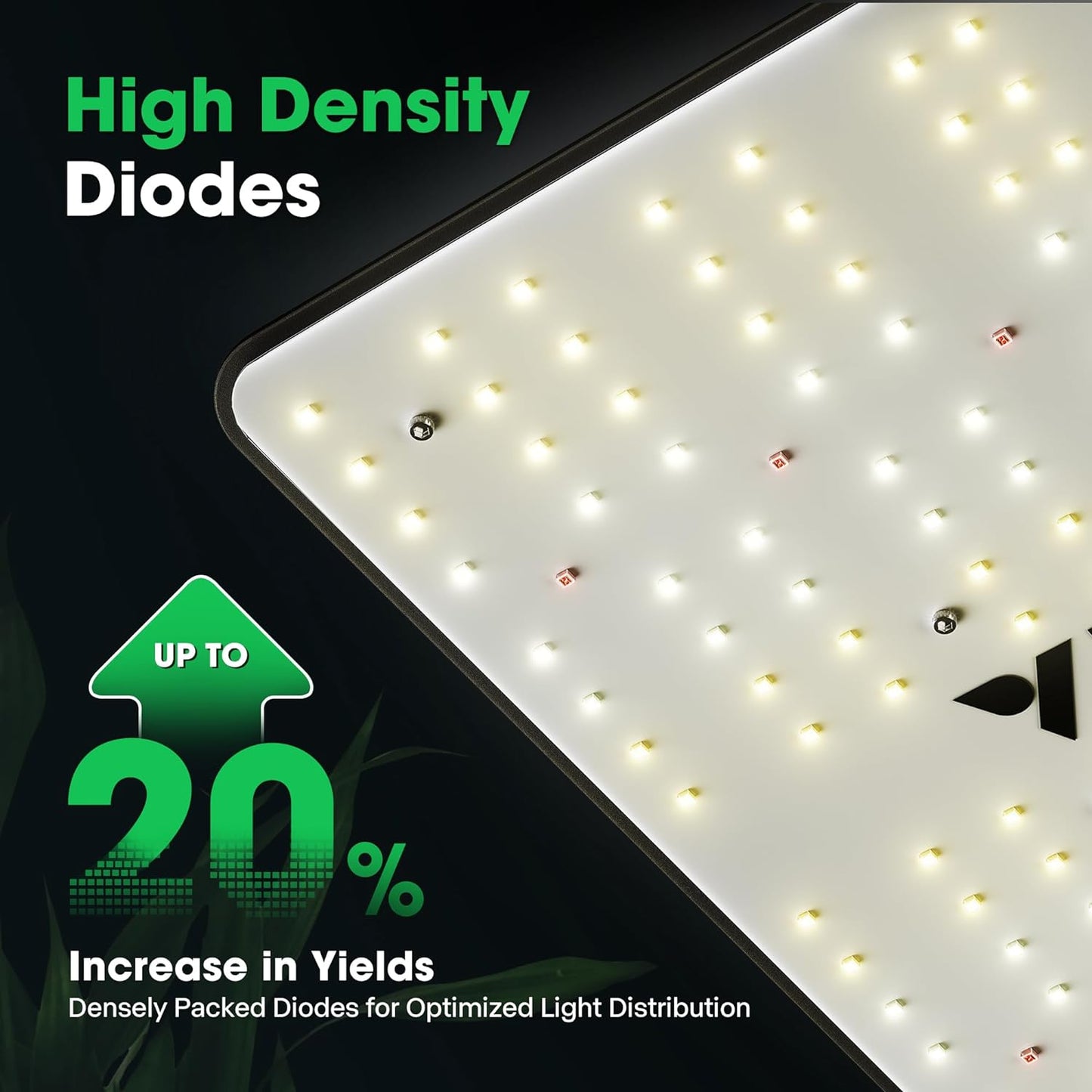 100W LED Grow Light - Samsung LM301B Diodes, Dimmable Driver, Full Spectrum, Ideal 2'x2'