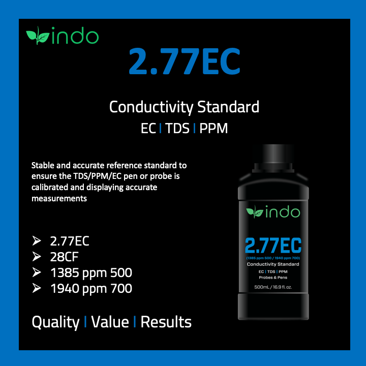 2.77EC Conductivity Standard for TDS/PPM/EC Pens & Probes