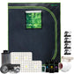 Complete Grow Kit - 48"x24"x63" 1680D Grow Tent- DUAL LIGHT 2 x 200W CREE COB + LED with Veg & Bloom Switch -4" Fan and Filter - Nutrient 3-Pack with pH Kit
