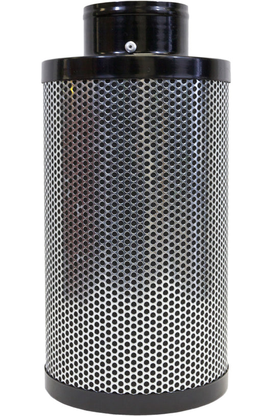 Charcoal Carbon Filter 4" Duct x 12" Filter Length (14" Total), pre-filter Included, Connect to 4” Inline Fan