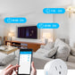 Smart Plug 1 or 2 Pack: Connect to WiFi or Bluetooth, Compatible with Alexa & Google Assistant, Control Lights and Home, Indoor Use