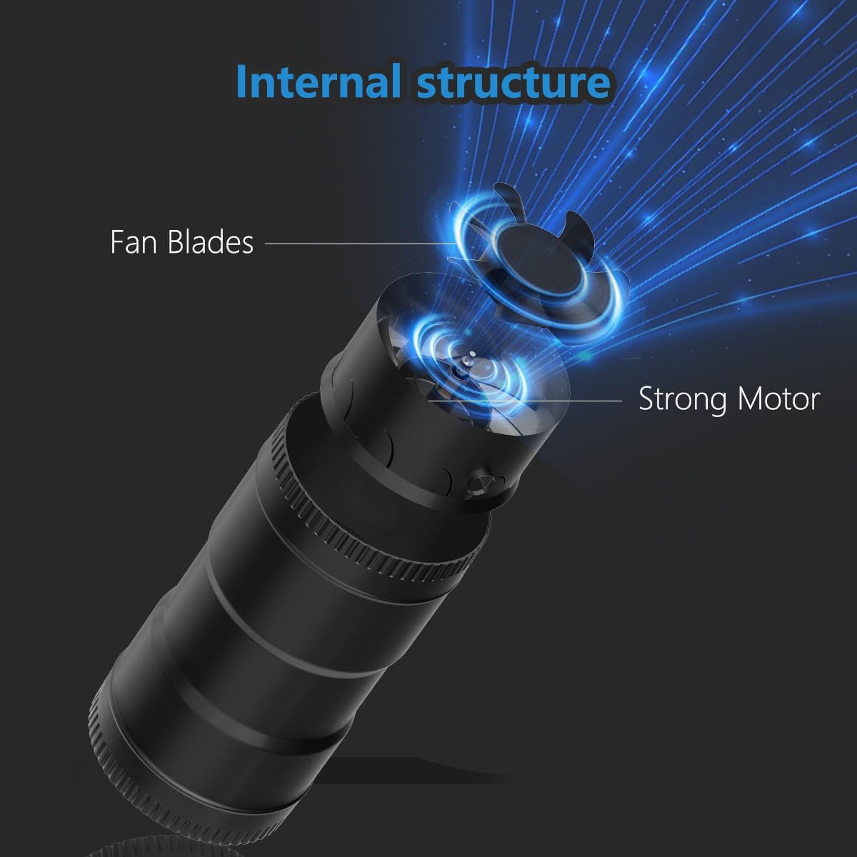 6: Inline Booster Fan: 345CFM w/Speed Controller, Low Energy 9.2W