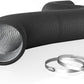 4" Aluminum Flex Ducting, Heavy-Duty Four-Layer Protection, 25-Feet Long for Heating/Cooling, Intake/Exhaust Systems, 2 x Clamps 