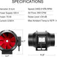 6" Inline Fan: 390 CFM w/Variable Speed Controller