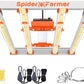 Spyder Farmer G3000 - 300W 4 Bar LED Grow Light -  896pc Diodes, Dimmable/Detachable Driver, 2.75umol/J - 3' x 3' Grow Tent/Area