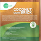 Premium Coco Coir Brick 4.5KG (10lbs) - 100% Organic OMRI Listed, Natural Compressed Growing Medium, ECO Friendly and Triple Washed, Low EC  