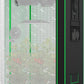 2x2 Wide Grow Tent: 32"×32"×63" PRO Grow Tent 2000D Oxford Canvas and Reflective Diamond Mylar Liner, All-Steel Frame 1" Poles & Connectors - 5'3" (63") Height