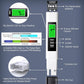 TDS Pen Digital Meter 4in1: Measure TDS EC PPM Temp (°C,°F), Water/ Hydroponics/ Nutrients/ Aquariums, 0-9990ppm