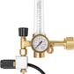 CO2 Regulator: Solenoid Valve Flowmeter, high pressure gauge: 0-4000 PSI - Super Charge your Grow with CO2