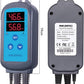 Digital Humidity Controller: Dual Outlet Humidistat for Humidifier Dehumidifier, Plant Mushroom Growing
