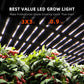 Spyder Farmer G3000 - 300W 4 Bar LED Grow Light -  896pc Diodes, Dimmable/Detachable Driver, 2.75umol/J - 3' x 3' Grow Tent/Area