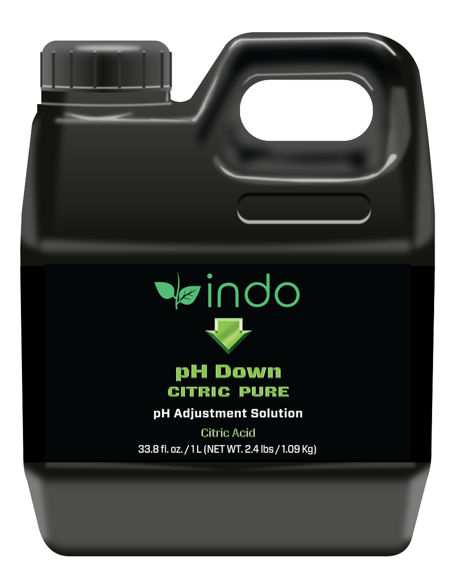 Indo pH Down Citric Pure, pH Adjustment Solution, Food Grade Citric Acid