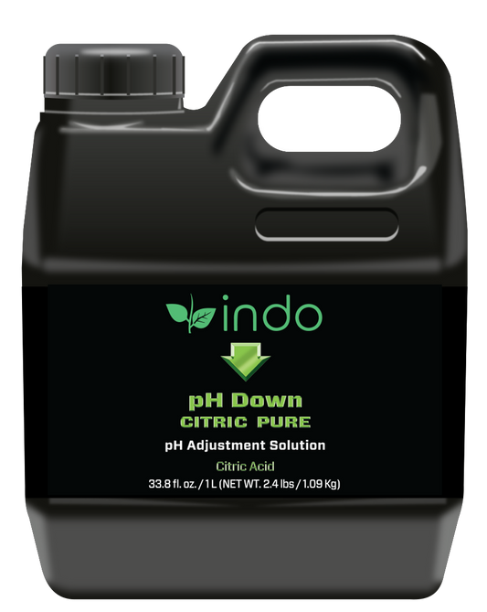 Indo pH Down Citric Pure, pH Adjustment Solution, Food Grade Citric Acid