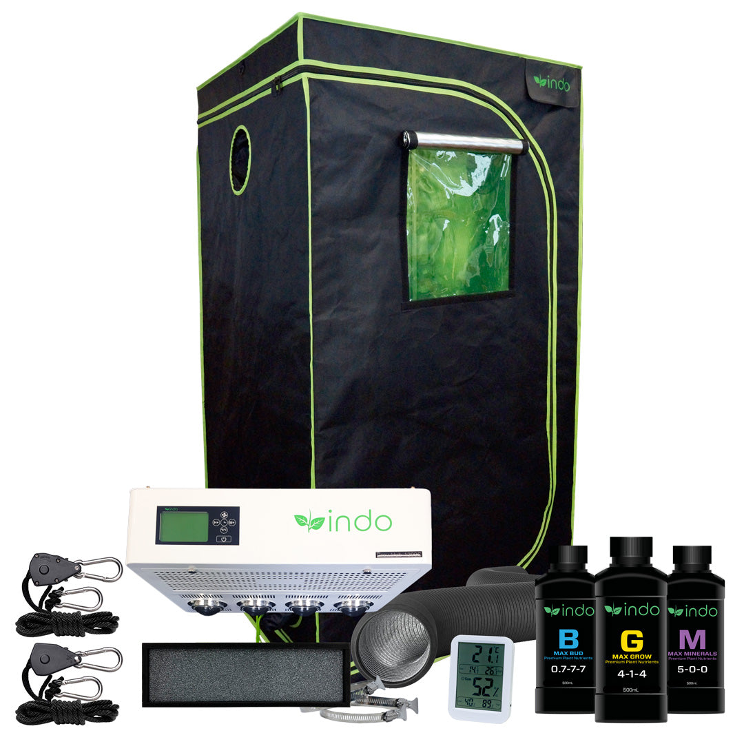 GrowHub™  1200C 300W Complete Grow Kit - 36" x 36" x 72" 1680D Tent