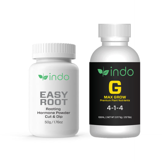 Easy Root and Max Grow - Cloning and Rooting Hormone Plus Indo Max Grow for Cutting Health