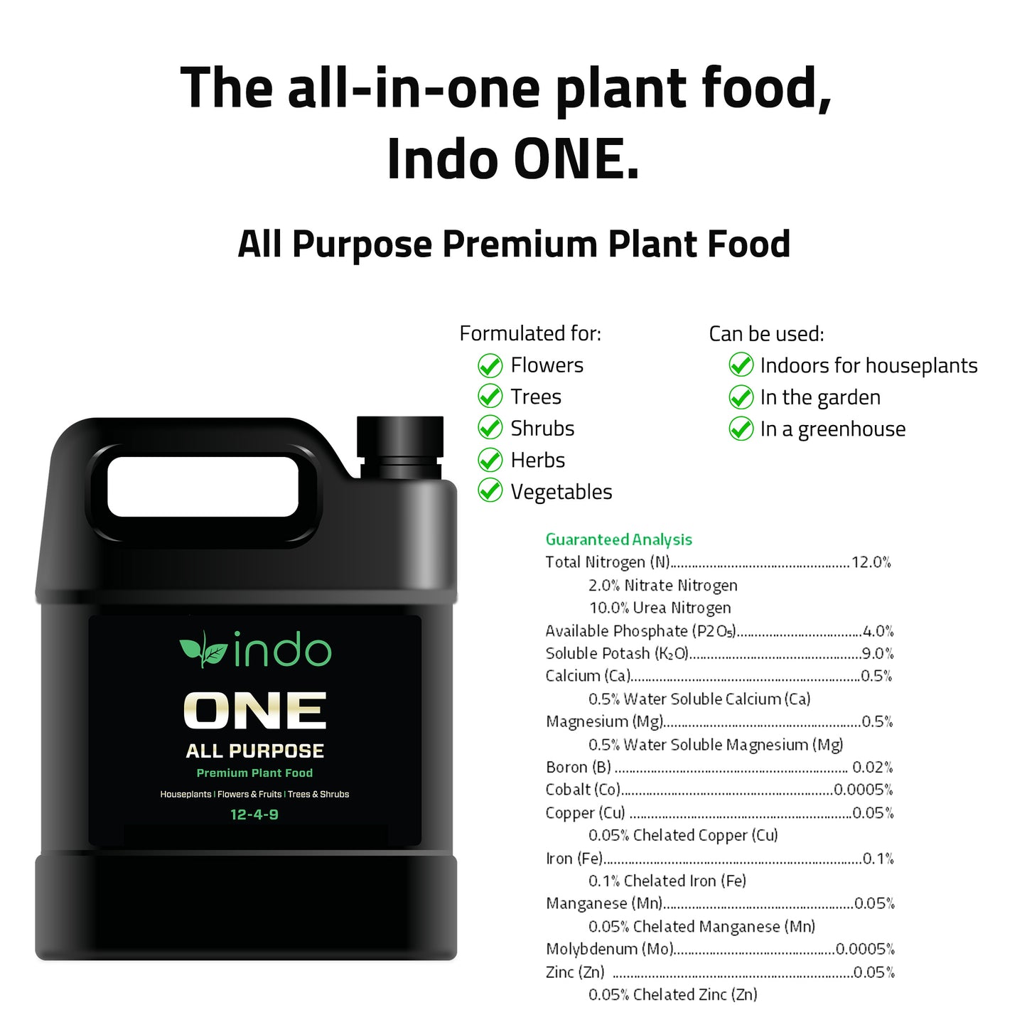 Indo ONE - All Purpose Premium Plant Food