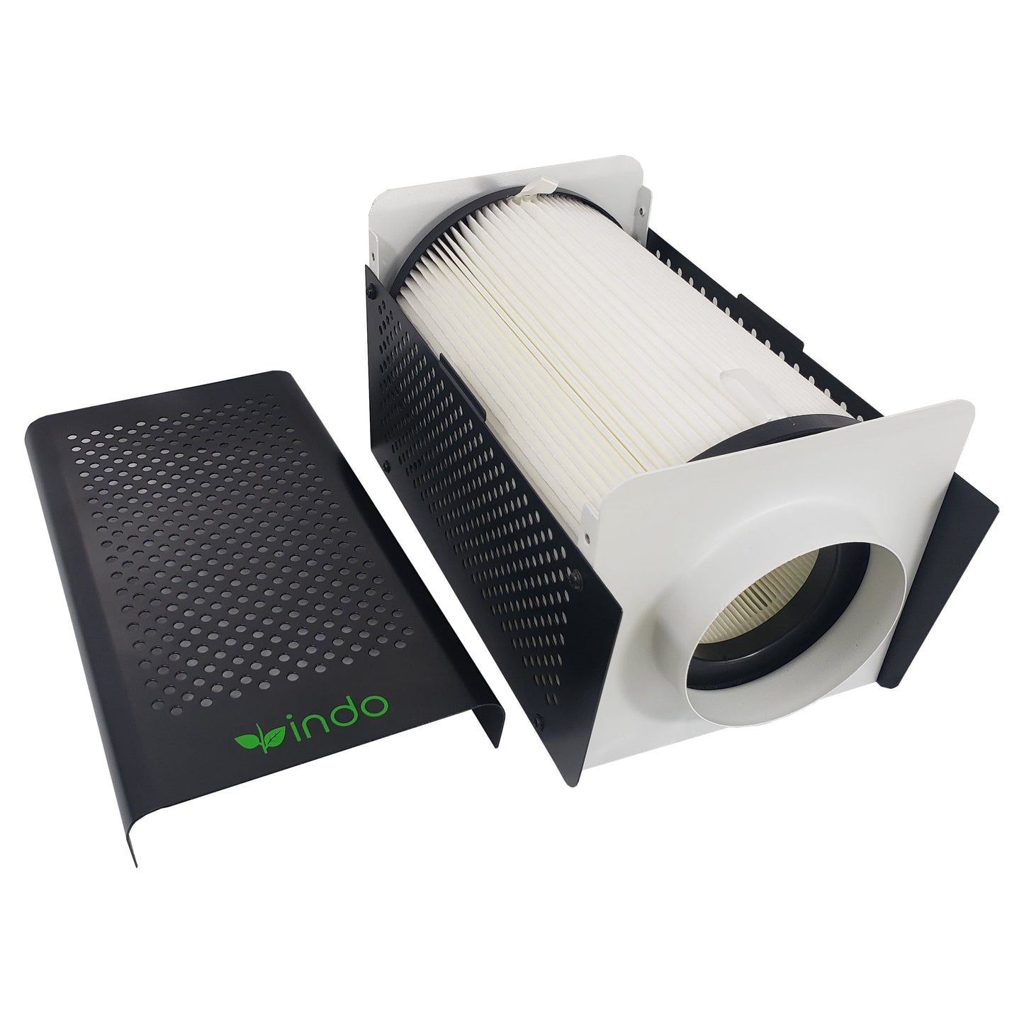 HEPA Filter - 4" HEPA Filter for Fresh Air Intake or Exhaust with a Replaceable Filter