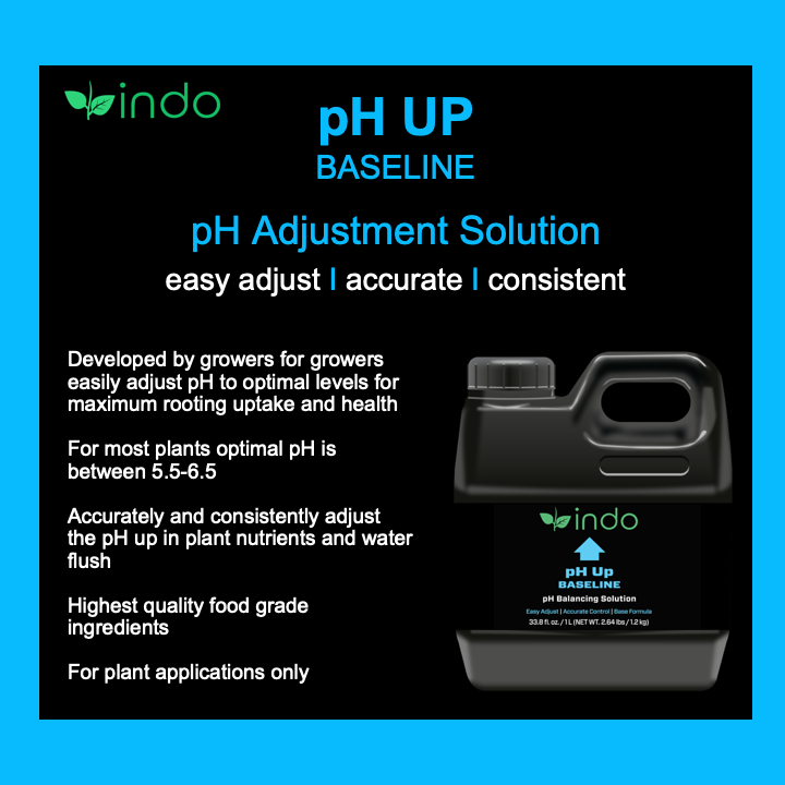 pH UP BASELINE: Adjust and Maintain Optimal pH Levels for Plant Nutrients